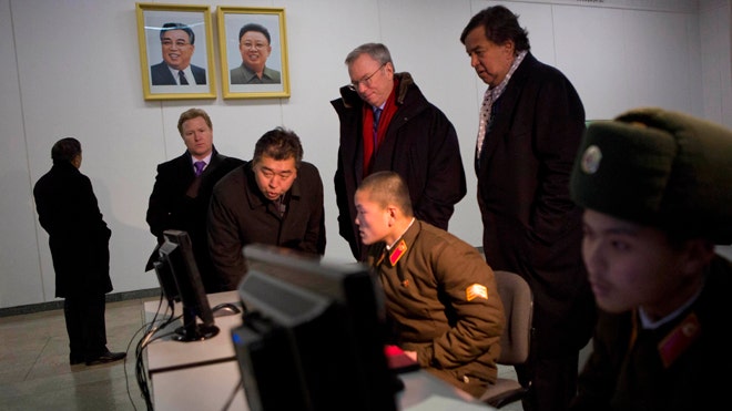 Google Schmidt North Korea tour.jpg